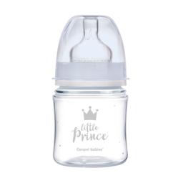 Антиколікова пляшечка Canpol Babies Easystart Royal baby, з широким отвором, 120 мл, синій (35/233_blu)
