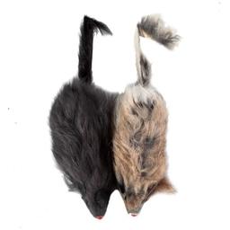 Іграшка для котів Fox Миша, сіра, 10 см, 1 шт.