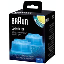 Картридж для чистки бритв Braun CCR2 Clean&Renew, 2шт.