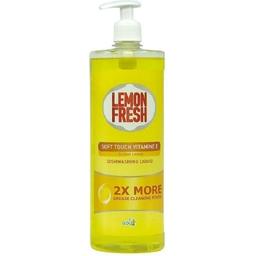 Жидкость для мытья посуды Lemon Fresh 1 л желтая