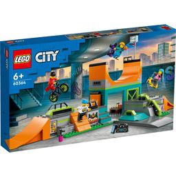 Конструктор LEGO City Уличный скейтпарк, 454 детали (60364)