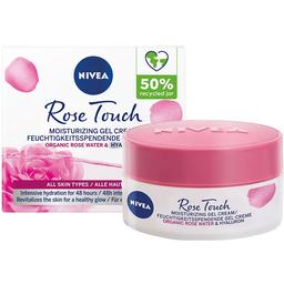 Увлажняющий гель-крем Nivea Rose Touch, 50 мл