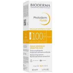 Сонцезахисний флюїд для обличчя та тіла Bioderma Photoderm Fluide МАХ SPF 100, 40 мл (28541D)