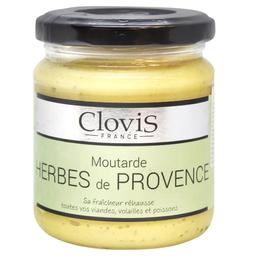 Гірчиця Clovis Moutarde Herbes de Provence з прованськими травами 200 г