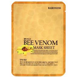 Тканевая маска для лица Baroness Bee Venom Mask Sheet, с экстрактом пчелиного яда, 25 мл