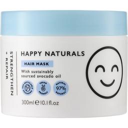 Маска для волосся Happy Naturals Strengthen and Repair, 300 мл
