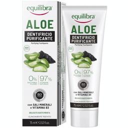 Паста зубная Equilibra Active Charcoal Toothpaste Gel 75 мл