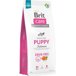 Сухой беззерновой корм для щенков Brit Care Dog Grain-free Puppy, с лососем, 12 кг