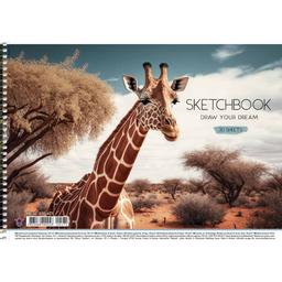 Альбом для малювання Star Жираф, 30 аркушів (PB-SC-030-471)