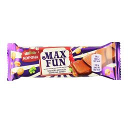 Шоколад молочный Корона Max Fun Мармелад, печенье, карамель, 38 г (659486)