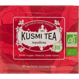 Чай трав'яний Kusmi Tea AquaRosa органічний 40 г (20 шт. х 2 г)