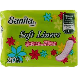 Щоденні гігієнічні прокладки Sanitaі Soft Liners 16 см 20 шт.