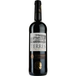 Вино Terres d'Exception Bordeaux 2018, червоне, сухе, 0,75 л