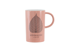 Чашка Limited Edition Minimalism, цвет коралловый, 340 мл (6583574)