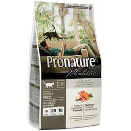 Сухий корм для котів Pronature Holistic з індичкою та журавлиною 2.72 кг