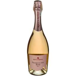 Вино ігристе Rocca Rossa Prosecco Rose Brut DOC, рожеве, брют, 0,75 л