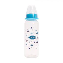 Бутылочка для кормления Lindo, с силиконовой соской, 250 мл, голубой (Li 143 гол)