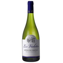 Вино LGC Cotes-du-Rhone Les Violettes Blanc, біле, сухе, 12,5%, 0,75 л (8000019417472)