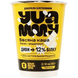 Каша Yuammy овсяная какао-изюм с протеином 60 г