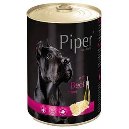 Вологий корм для собак Dolina Noteci Piper з яловичими шлунками, 400 г (DN105-302438)