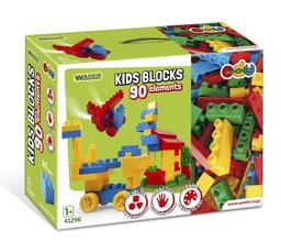 Конструктор Wader Kids Blocks, 90 элементов (41296)