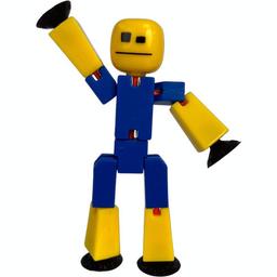 Фігурка Stikbot Синьо-Жовтий, для анімаційної творчості (TST616-23UAKDBl)