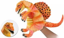 М'яка іграшка на руку Hansa Puppet Спинозавр, 35 см, помаранчевий (7753)