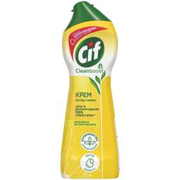 Крем для чищення Cif Clean Boost Актив Лимон, 250 мл