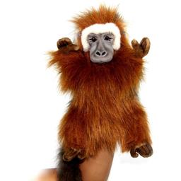 М'яка іграшка на руку Hansa Puppet Тіті Мавпа, 48 см, коричнева (7951)