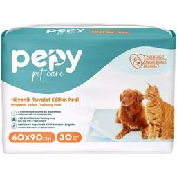Пеленки поглощающие для животных Pepy 90х60 см 30 шт.