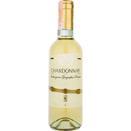 Вино Paololeo Chardonnay Varietali Salento IGP, біле, сухе, 0,375 л