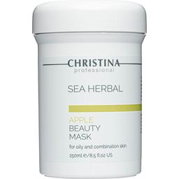 Яблучна маска краси для жирної та комбінованої шкіри Christina Sea Herbal Apple Beauty Mask 250 мл
