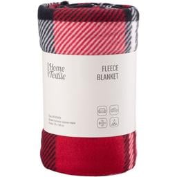 Плед Ardesto Fleece, 160х130 см, клітинка червоно-чорна (ART0704PB)