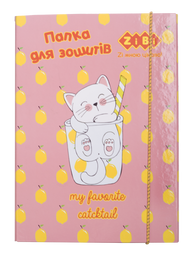 Папка для тетрадей ZiBi Kids Line Cute Cat, на резинке (ZB.14983)