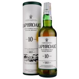 Виски Laphroaig 10 лет выдержки, 40%, 0,7 л (393109)
