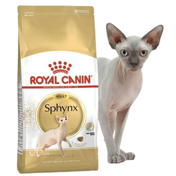 Сухой корм с птицей для взрослых кошек породы Сфинкс Royal Canin Sphynx, 10 кг (2556100)