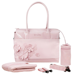 Сумка Cybex Platinum Simply flowers light pink, светло-розовый (521001941)