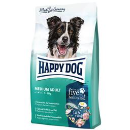 Сухий корм для собак середніх порід Happy Dog Fit&Well Medium Adult, 4 кг (60757)