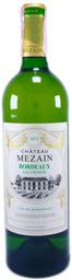Вино Chateau Mezain Bordeaux AOC blanc белое сухое, 0,75 л, 12% (556314)