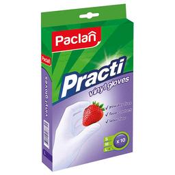 Перчатки виниловые Paclan, размер L, 10 шт.