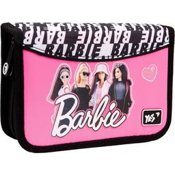 Пенал жесткий Yes HP-04 Barbie, 13х21х4 см, розовый (533408)