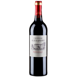 Вино Chateau Alexandre Bordeaux Rouge, червоне, сухе, 12,5%, 0,75 л (1313510)