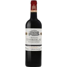 Вино Robert Giraud Chateau Timberlay Bordeaux Superieur, червоне, сухе, 14%, 0,75 л