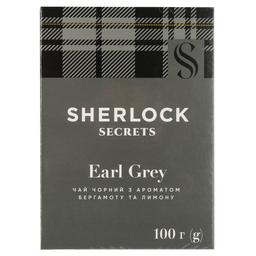 Чай чорний Sherlock Secrets Earl Grey, з ароматом бергамоту та лимону, 100 г (920152)