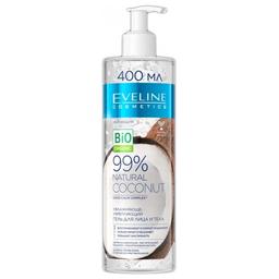 Гель для лица и тела Eveline 99% Natural Coconut 3 в 1, 400 мл (B400NKOZ)