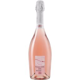 Вино ігристе Coste Petrai Prosecco Treviso Millessimato Rose, рожеве, брют, 0,75 л