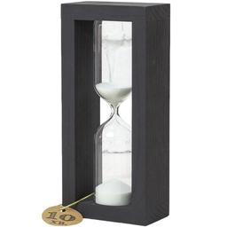 Пісочний годинник настільний Склоприлад 4-27, 10 хвилин, чорний (300585)