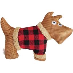Игрушка для собак Camon Пес, с пищалкой, текстиль, 22 см