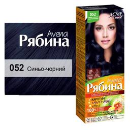 Крем-краска для волос Acme Color Рябина Avena, оттенок 052 (Сине-черный), 138 мл