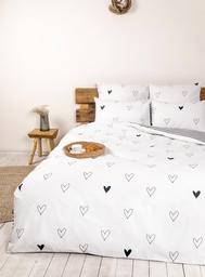 Комплект постельного белья ТЕП Happy Sleep 311 Rachel семейный чёрно-белый (2-03797_25548)